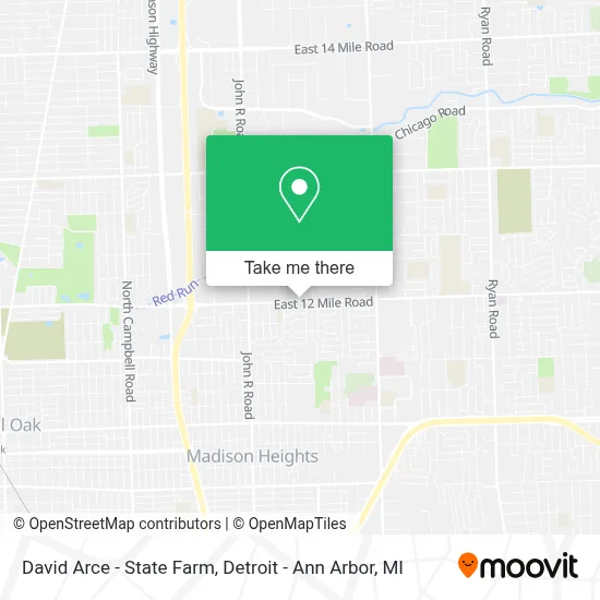 David Arce - State Farm map