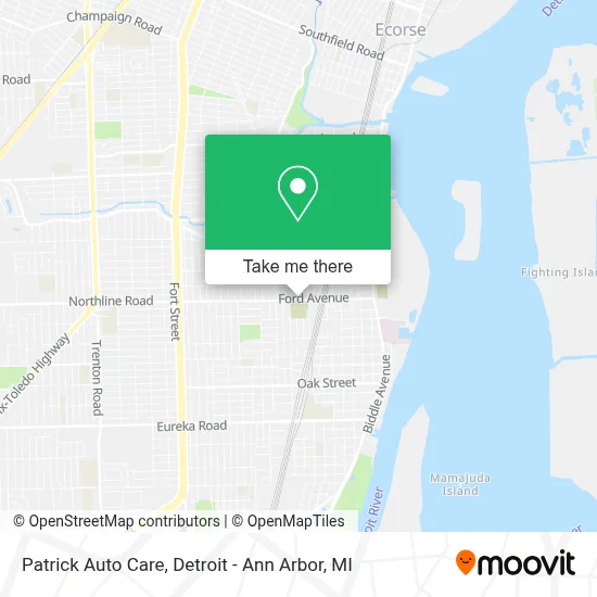 Patrick Auto Care map