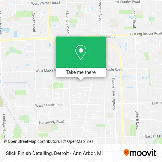 Slick Finish Detailing map