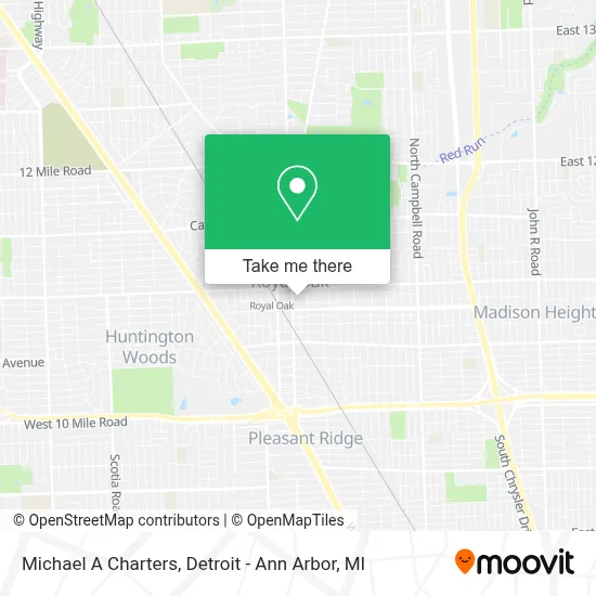 Michael A Charters map