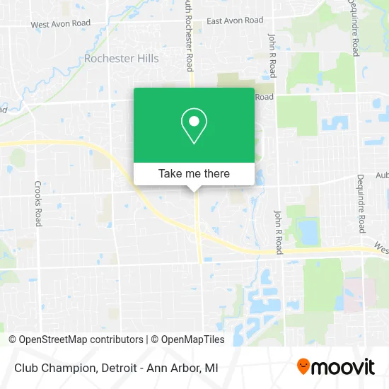 Club Champion map