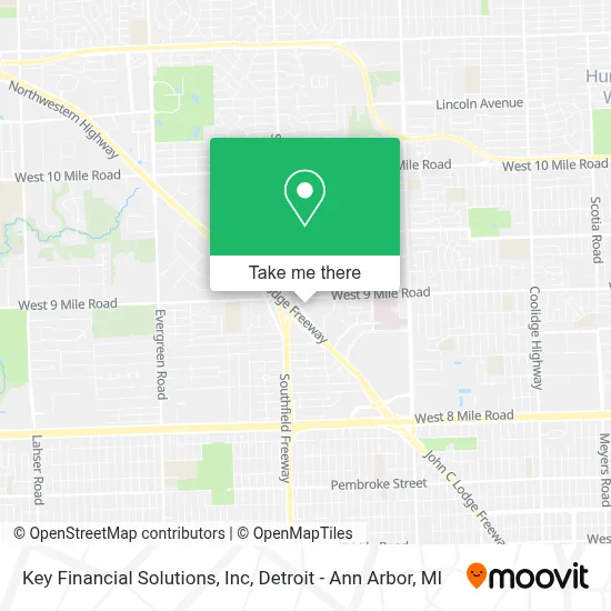 Key Financial Solutions, Inc map