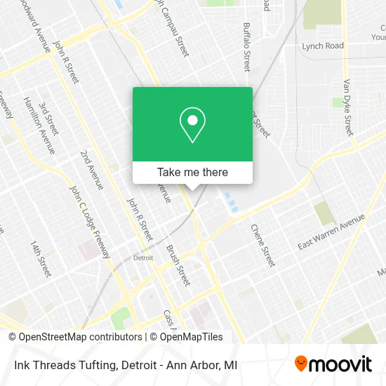 Ink Threads Tufting map