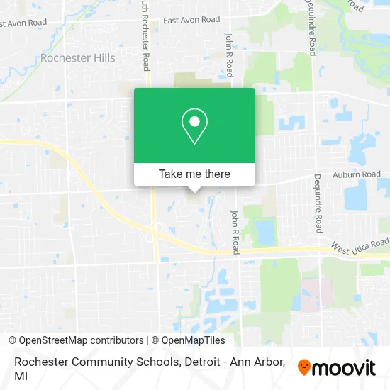 Rochester Community Schools map