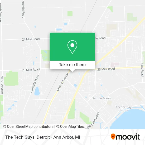 The Tech Guys map