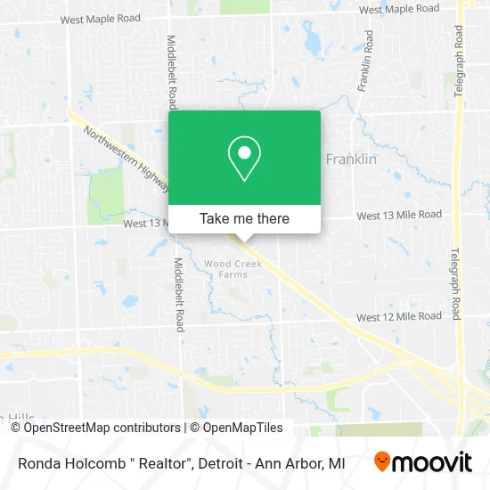 Ronda Holcomb " Realtor" map