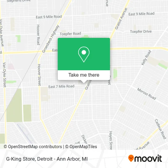 G-King Store map