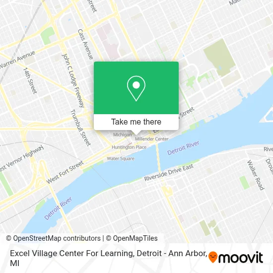 Excel Village Center For Learning map