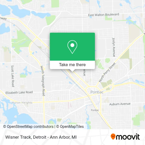 Wisner Track map