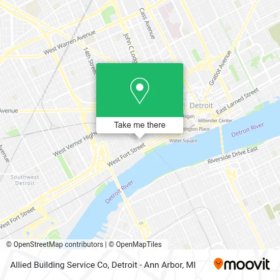 Allied Building Service Co map