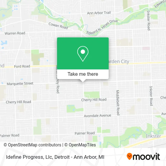 Idefine Progress, Llc map