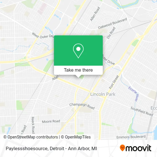 Paylessshoesource map