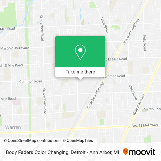 Body Faders Color Changing map