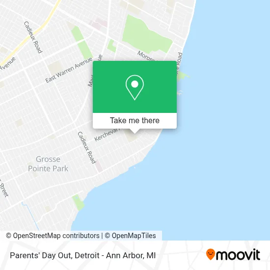 Parents' Day Out map