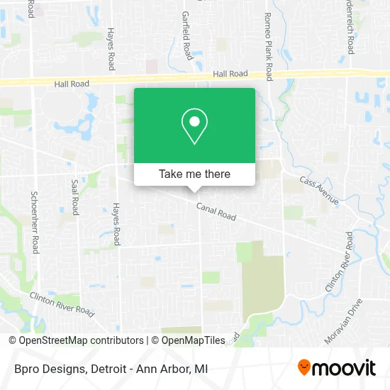 Bpro Designs map