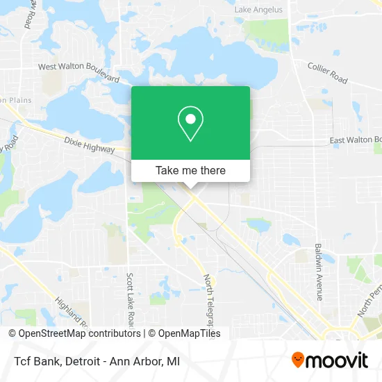Tcf Bank map