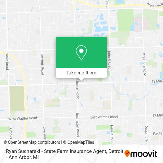 Ryan Sucharski - State Farm Insurance Agent map