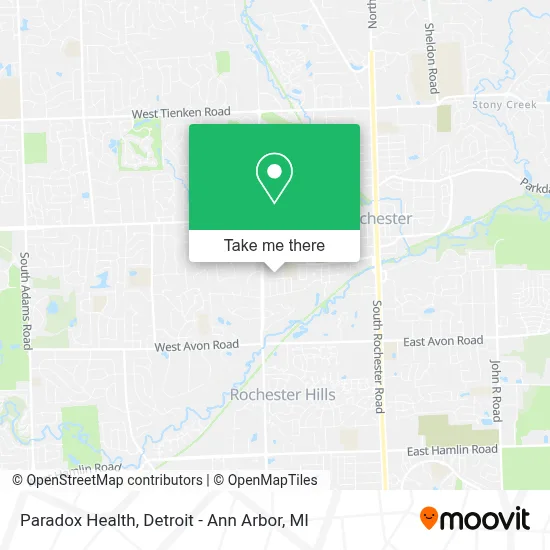 Paradox Health map