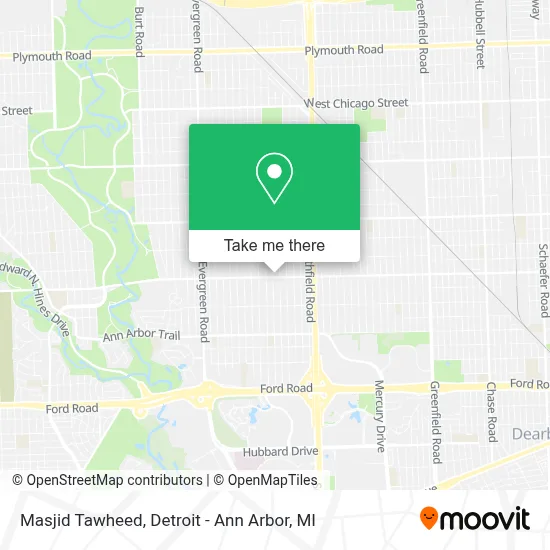 Masjid Tawheed map