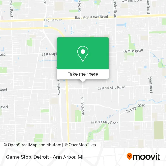 Game Stop map