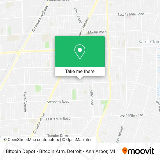 Bitcoin Depot - Bitcoin Atm map