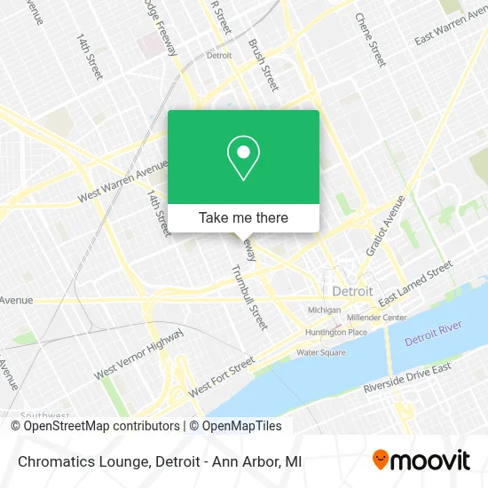 Chromatics Lounge map