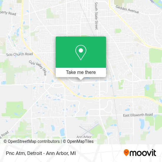 Pnc Atm map