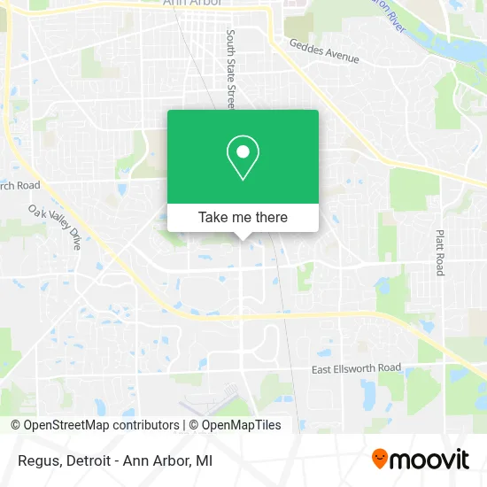 Regus map