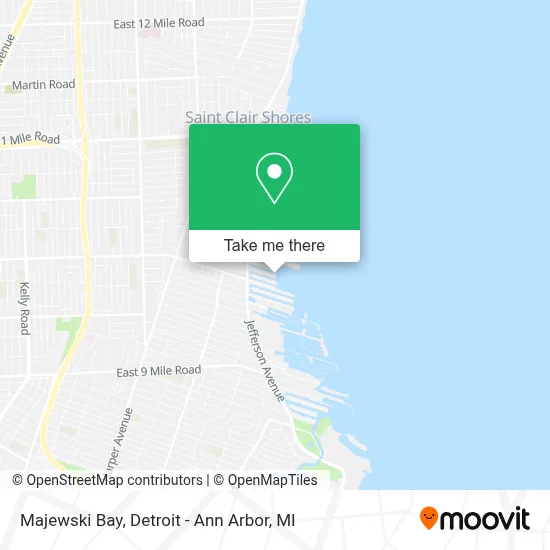 Majewski Bay map