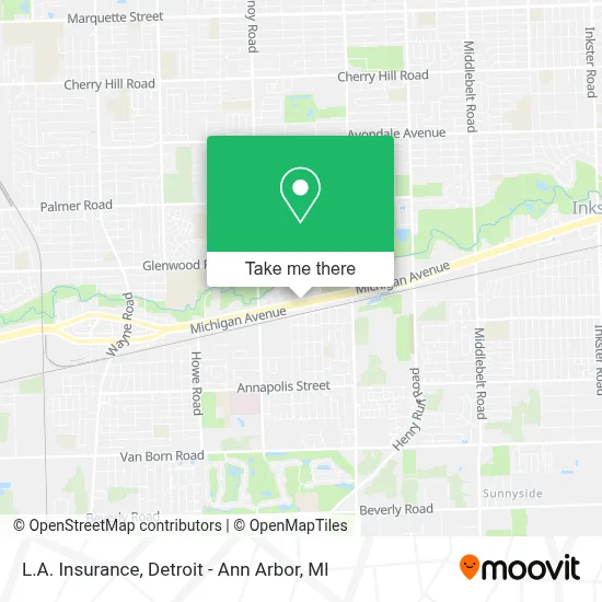 L.A. Insurance map