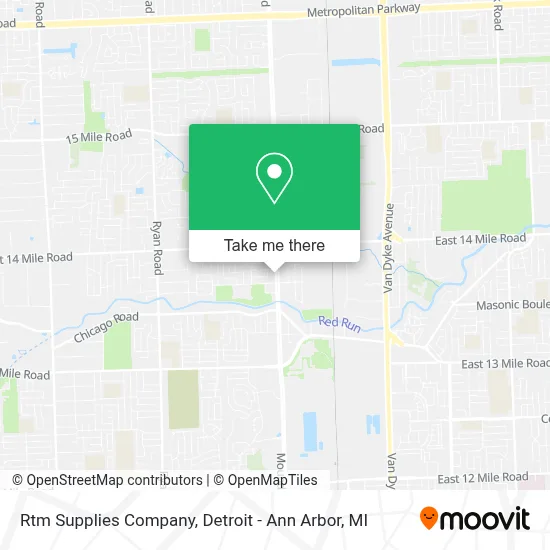 Rtm Supplies Company map