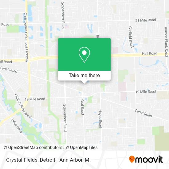 Crystal Fields map