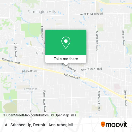 All Stitched Up map