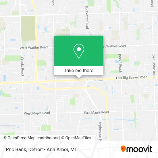 Pnc Bank map