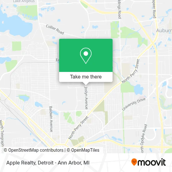 Apple Realty map