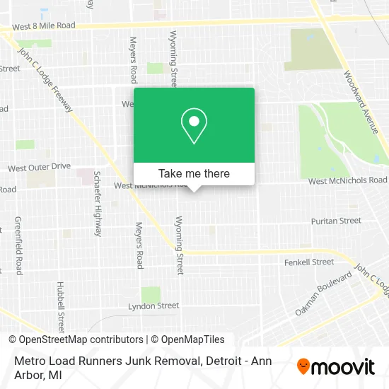 Metro Load Runners Junk Removal map