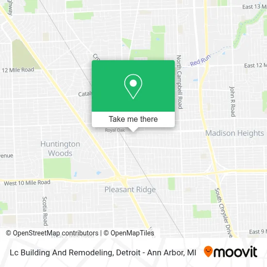 Lc Building And Remodeling map