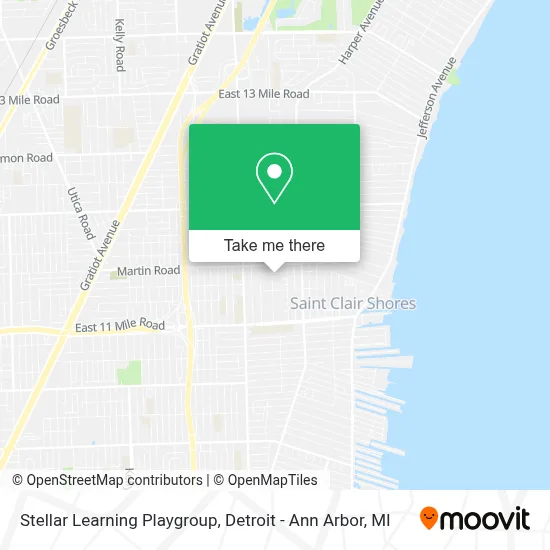 Stellar Learning Playgroup map