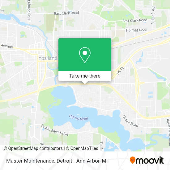 Master Maintenance map