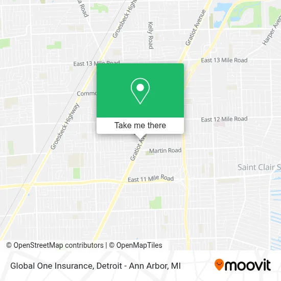 Global One Insurance map