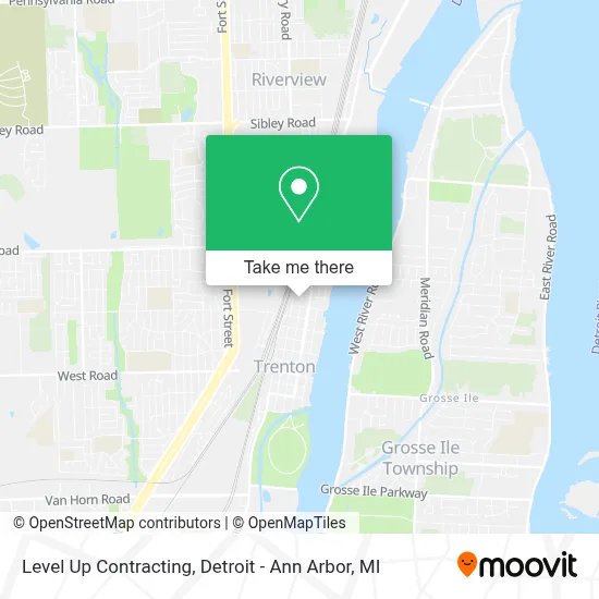 Level Up Contracting map