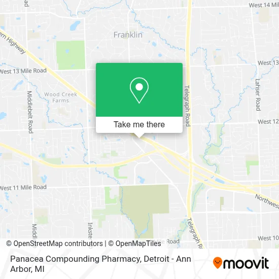 Panacea Compounding Pharmacy map