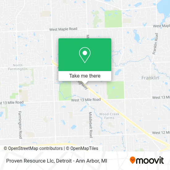 Proven Resource Llc map