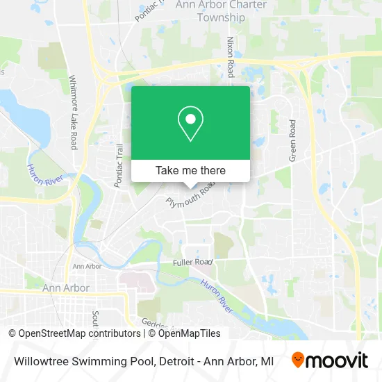 Willowtree Swimming Pool map