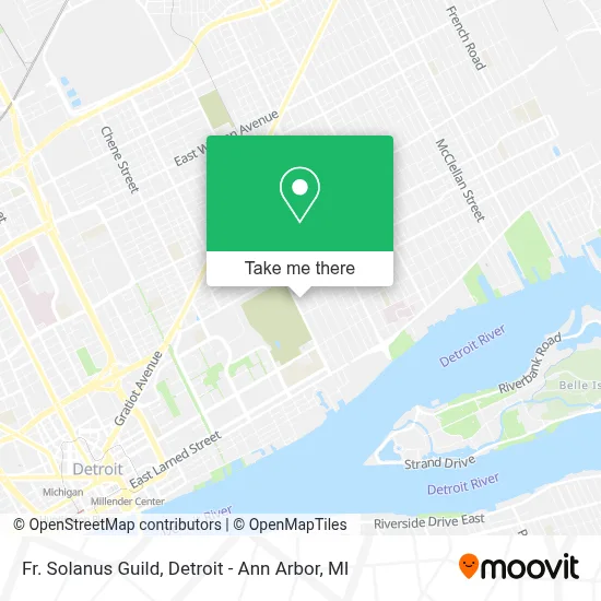 Fr. Solanus Guild map