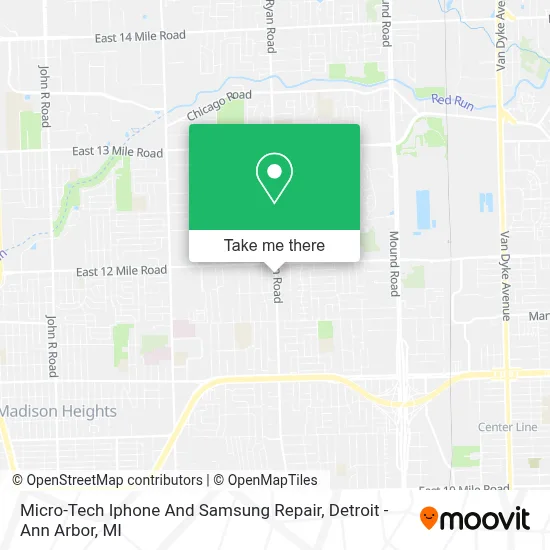 Micro-Tech Iphone And Samsung Repair map
