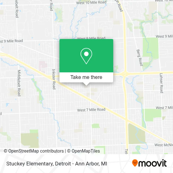 Stuckey Elementary map