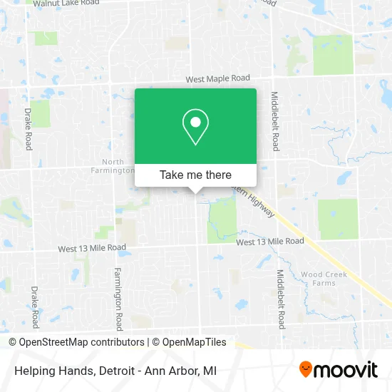 Helping Hands map