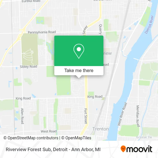 Riverview Forest Sub map