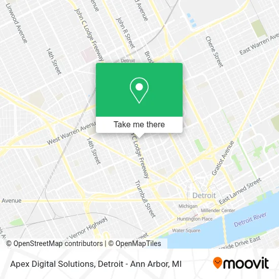 Apex Digital Solutions map